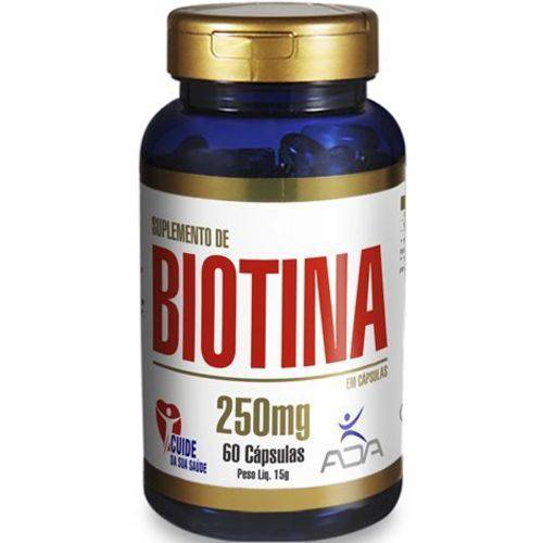 Biotina 60 Cápsulas 250mg Ada é bom? Vale a pena?