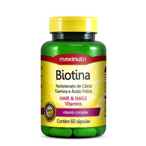 Biotina Firmeza & Crescimento - Maxinutri - 60 Cápsulas é bom? Vale a pena?