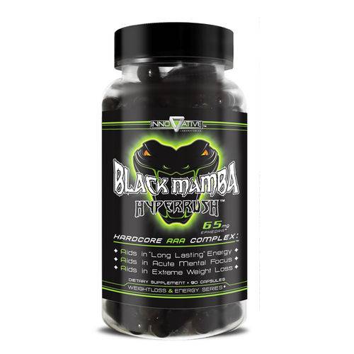 Black Mambaa Hyperush (90 Caps) Innovative Labs é bom? Vale a pena?