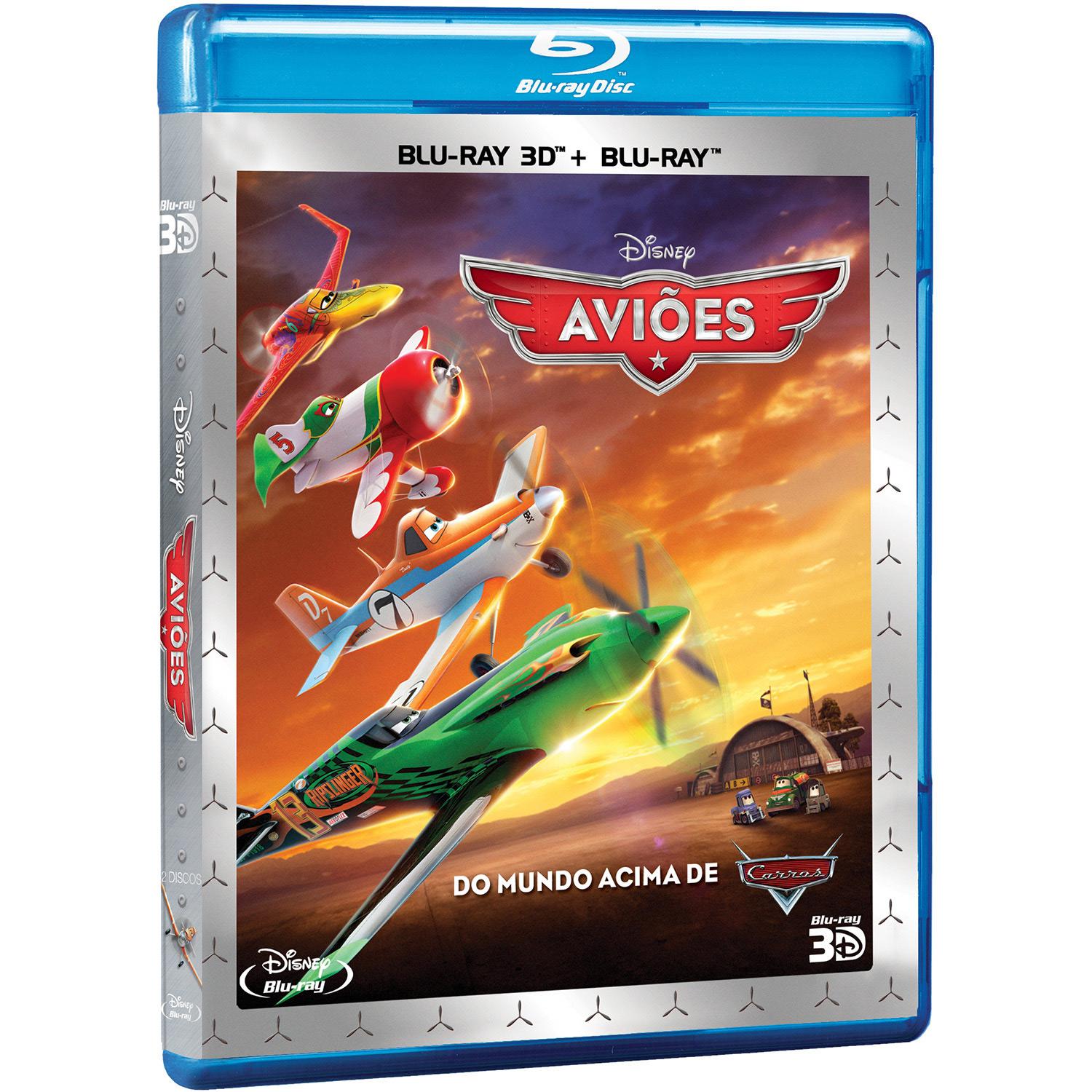 Blu-ray 3D Aviões (Blu-ray 3D + Blu-ray) é bom? Vale a pena?
