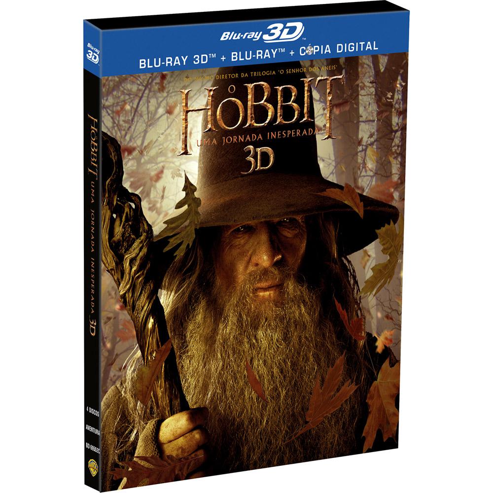 Blu-Ray 3D + Blu-Ray + Cópia Digital O Hobbit: Uma Jornada Inesperada (4 Discos) é bom? Vale a pena?