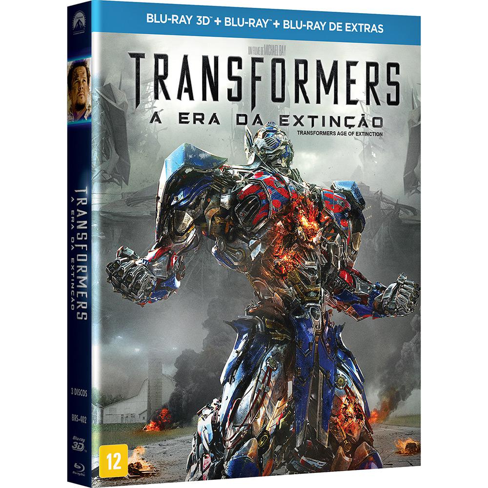 Blu-ray 3D - Transformers: A Era da Extinção (Blu-ray 3D + Blu-ray + Blu-ray de Extras) é bom? Vale a pena?