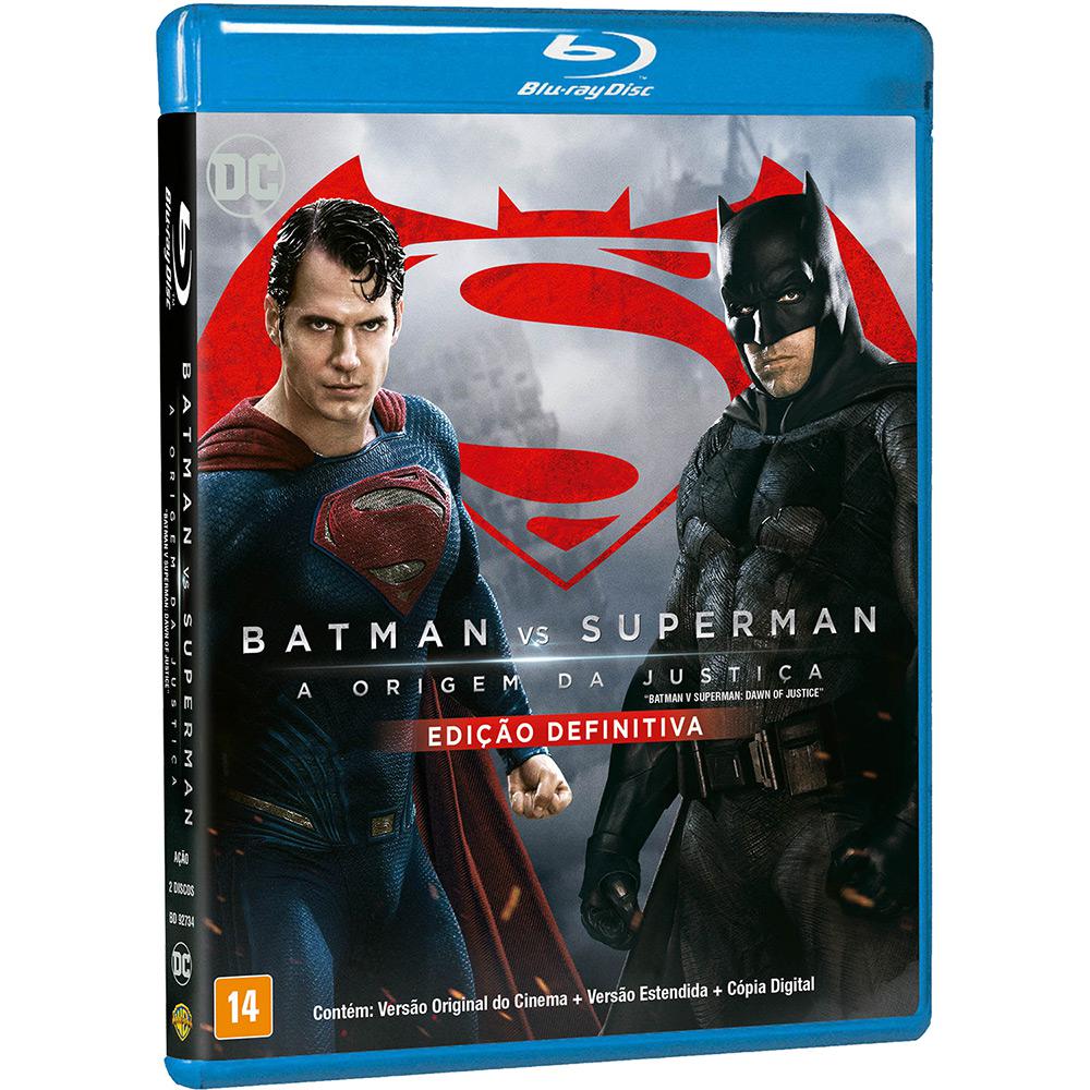 Blu-Ray Batman VS Superman: A Origem da Justiça é bom? Vale a pena?