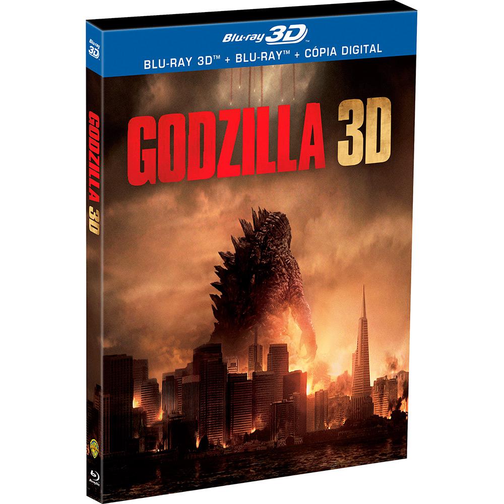 Blu-ray + Blu-ray 3D - Godzilla (2 Discos) é bom? Vale a pena?