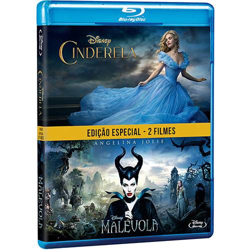 Blu-ray - Cinderela + Malévola - Edição Especial (2 Discos) é bom? Vale a pena?