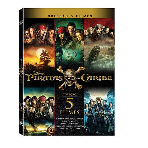 DVD - Coleção Piratas do Caribe - 5 Filmes é bom? Vale a pena?