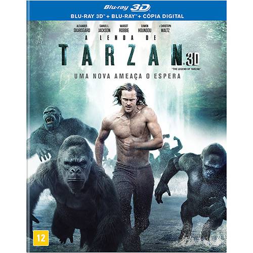 Blu-ray 3D a Lenda de Tarzan é bom? Vale a pena?