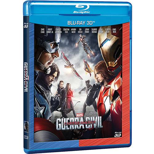 Blu-ray 3D Capitão América: Guerra Civil é bom? Vale a pena?