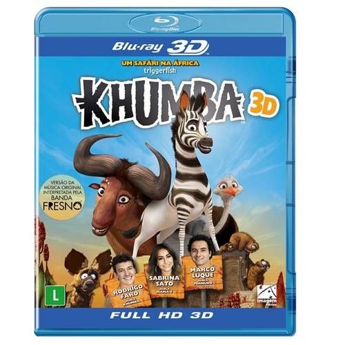 Blu-ray 3D/2D - Khumba é bom? Vale a pena?