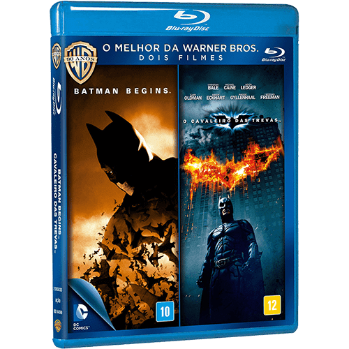 Blu-Ray - Dose Dupla - Batman Begins + Cavaleiro das Trevas (Duplo) é bom? Vale a pena?