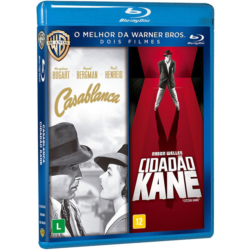 Blu-Ray - Dose Dupla - Casablanca + Cidadão Kane (Duplo) é bom? Vale a pena?