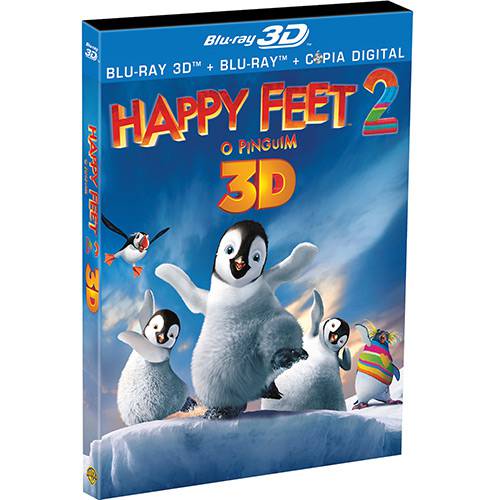 Blu-ray Happy Feet 2 - o Pingüim (Blu-ray 3D + Cópia Digital) é bom? Vale a pena?