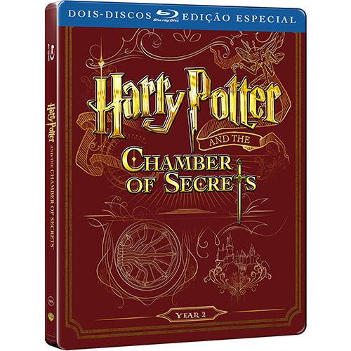 Blu-ray Harry Potter e a Câmara Secreta - Edição em Steelbook é bom? Vale a pena?