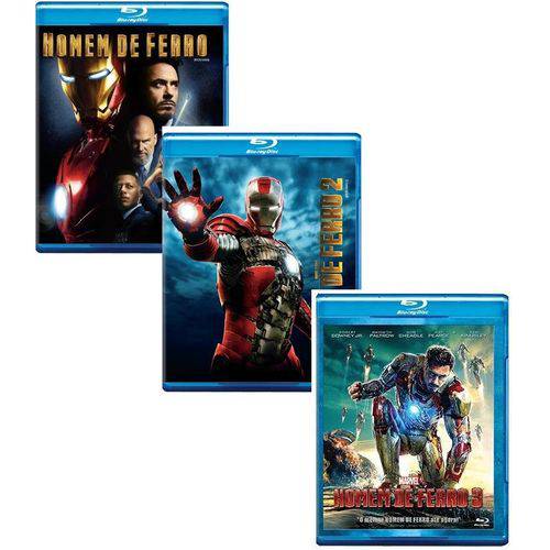 Blu-ray - Homem de Ferro - Coleção Completa é bom? Vale a pena?
