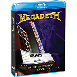 Blu-ray Megadeth - Rust In Peace - Live é bom? Vale a pena?