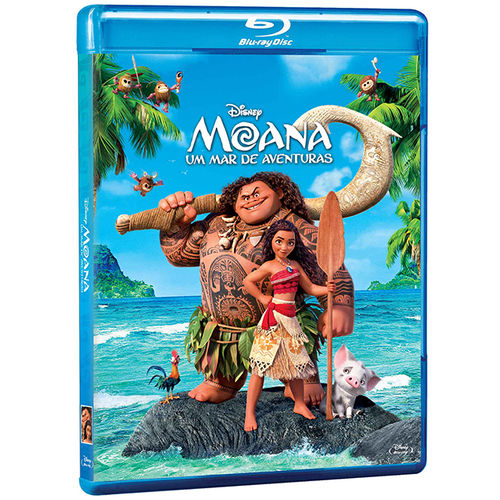 Blu-ray - Moana: um Mar de Aventuras é bom? Vale a pena?