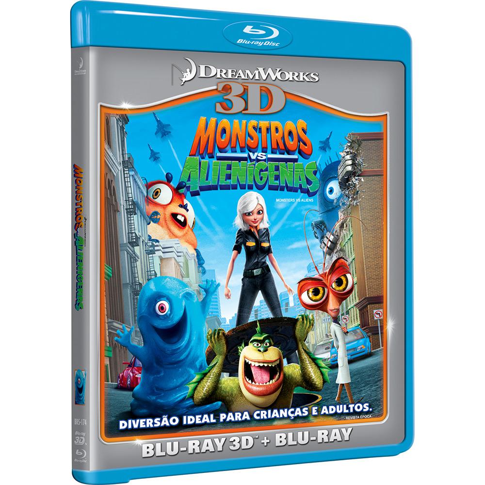 Blu-ray Monstros vs Alienigenas (Blu-ray + Blu-ray 3D) é bom? Vale a pena?