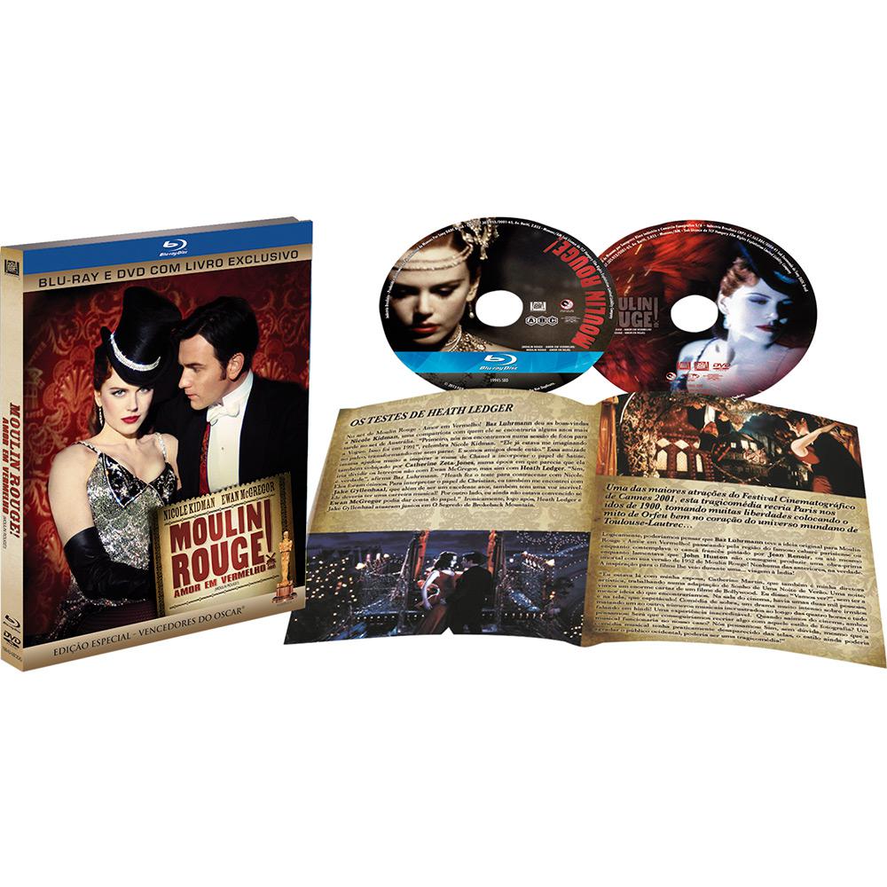Blu-Ray Moulin Rouge - Amor Em Vermelho - Edição de Colecionador (Blu-Ray + Dvd) é bom? Vale a pena?
