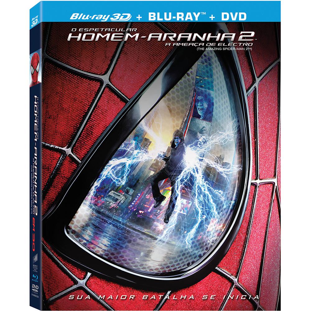 Blu-ray - O Espetacular Homem-Aranha 2 - A Ameaça de Electro (Blu-Ray 3D + Blu-Ray + DVD) é bom? Vale a pena?