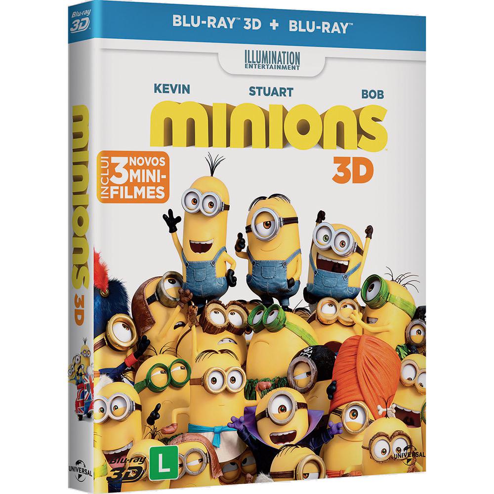 Blu-Ray - Os Minions : 3D + 2D é bom? Vale a pena?