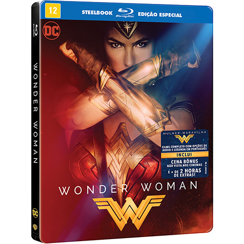 Blu-ray - Steelbook Wonder Woman - Mulher Maravilha é bom? Vale a pena?