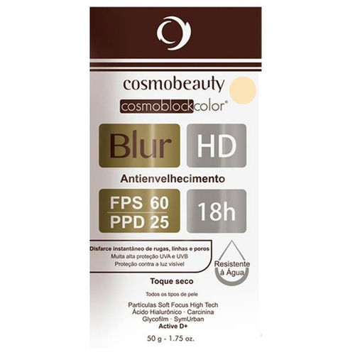 Blur HD FPS60 Antienvelhecimento Cor Natural Cosmobeauty é bom? Vale a pena?