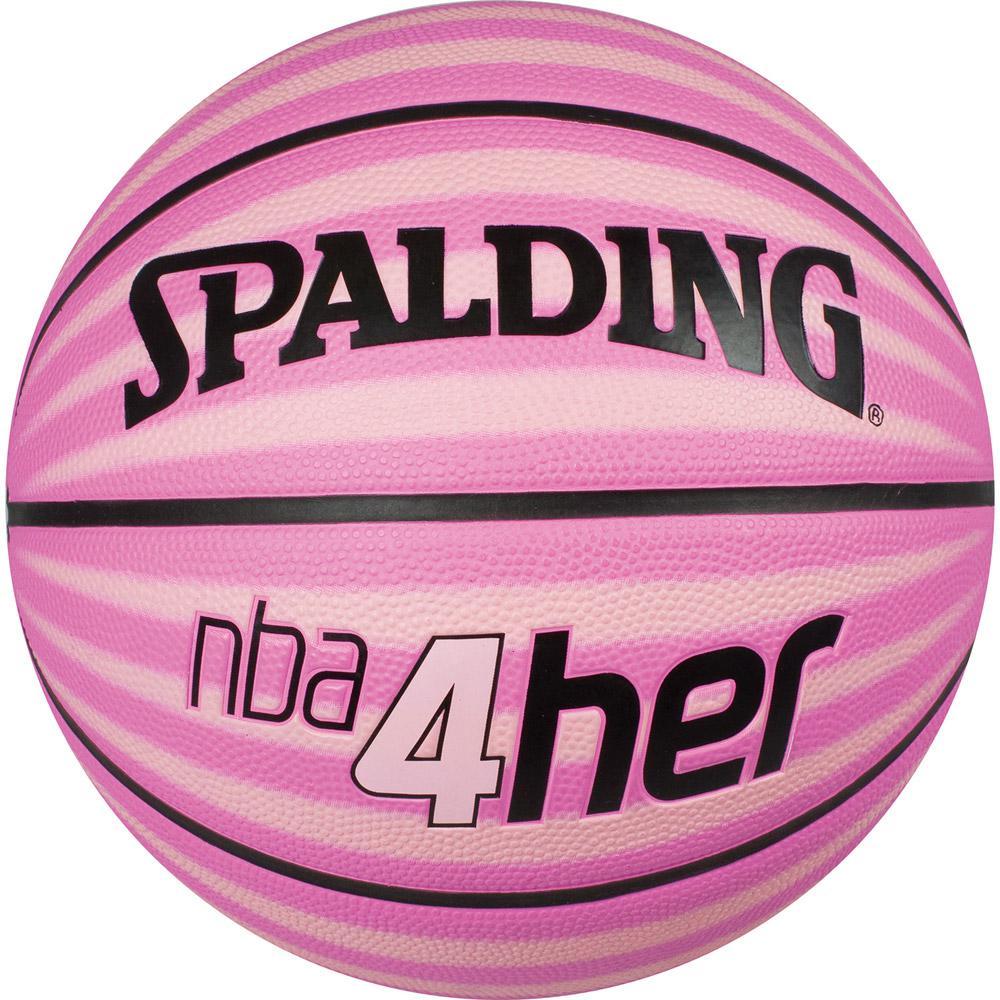 Bola de Basquete NBA 4HER Stripes - Spalding é bom? Vale a pena?