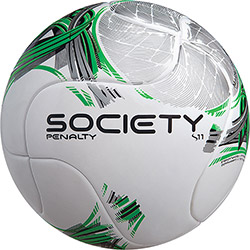 Bola de Futebol Society Penalty S11 Pro Kick Off Termotec Branca, Verde e Preto é bom? Vale a pena?