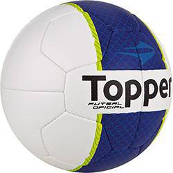 Bola de Futsal Topper Maestro Branco, Azul e Lima é bom? Vale a pena?