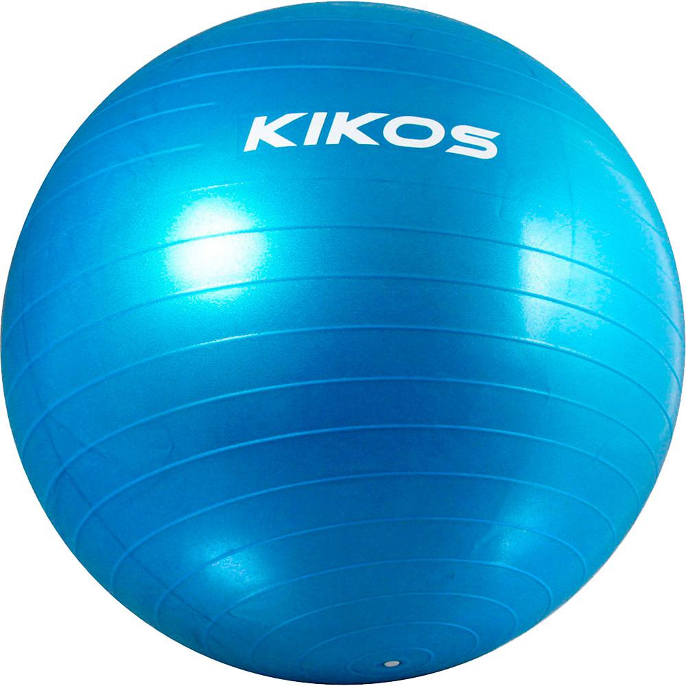Bola de Ginástica Kikos Fitball 65cm Azul é bom? Vale a pena?
