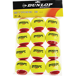 Bola de Tênis Dunlop Mini Red Estagio 3 C/ 12 Bolas é bom? Vale a pena?