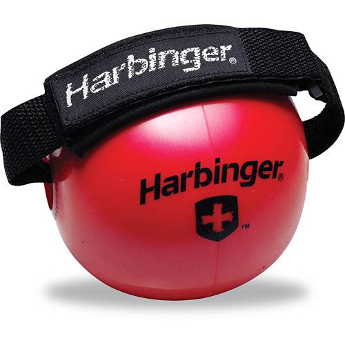 Bola Fitness de Peso C/ Faixa 4lb 1,8kg Vermelha - Harbinger é bom? Vale a pena?