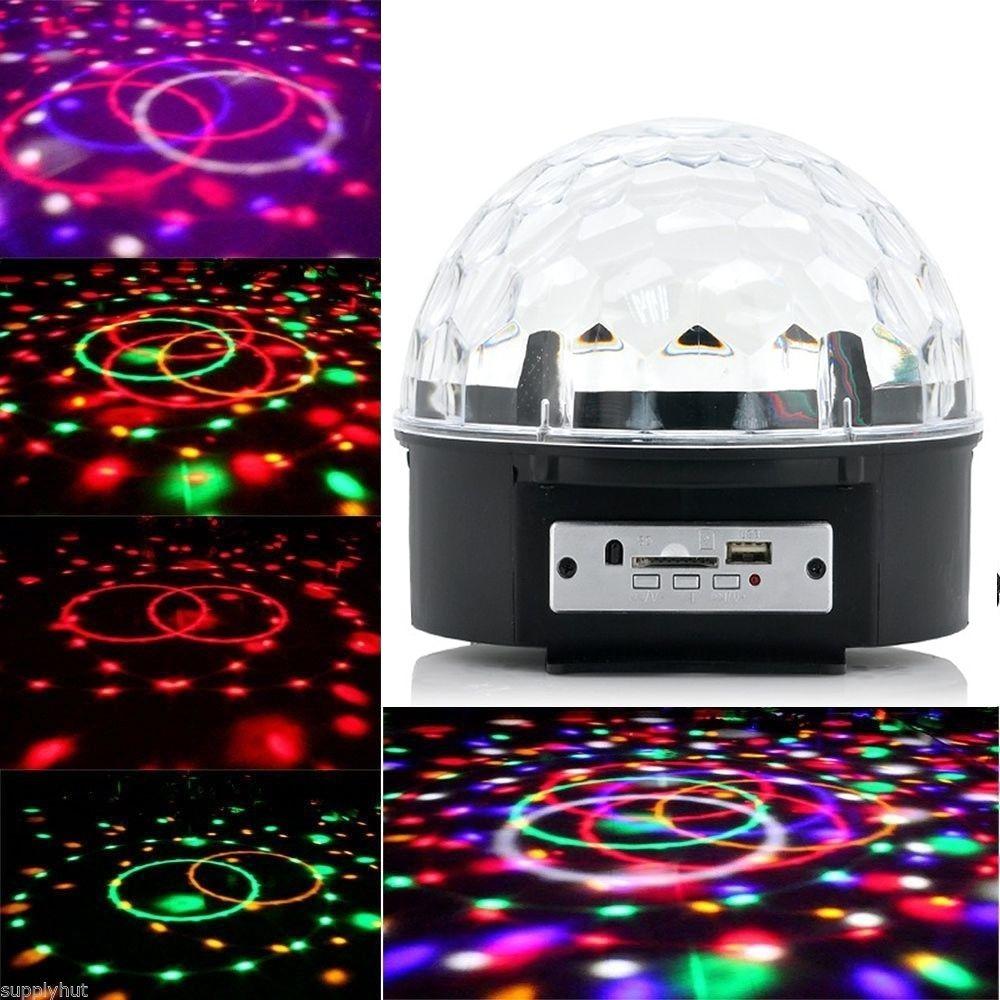 Bola Maluca Led Rgb Mp3 Projetor Holográfico Magic Ball Light Ycz001 é bom? Vale a pena?