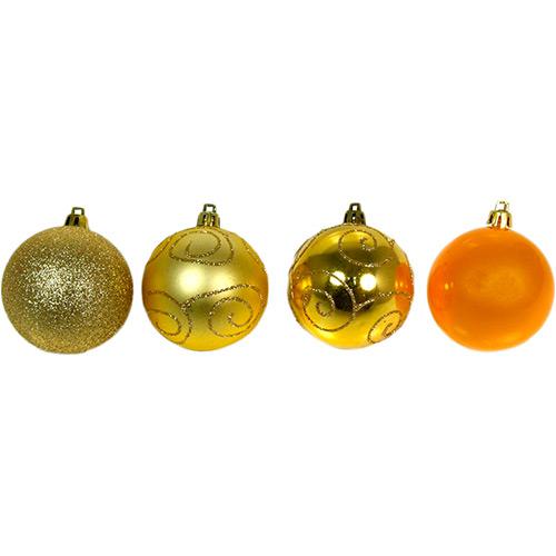 Bolas Decoradas Douradas 6cm 35 unidades - Orb Christmas é bom? Vale a pena?