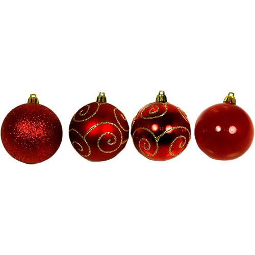 Bolas Decoradas Vermelhas 6cm 35 Unidades - Orb Christmas é bom? Vale a pena?