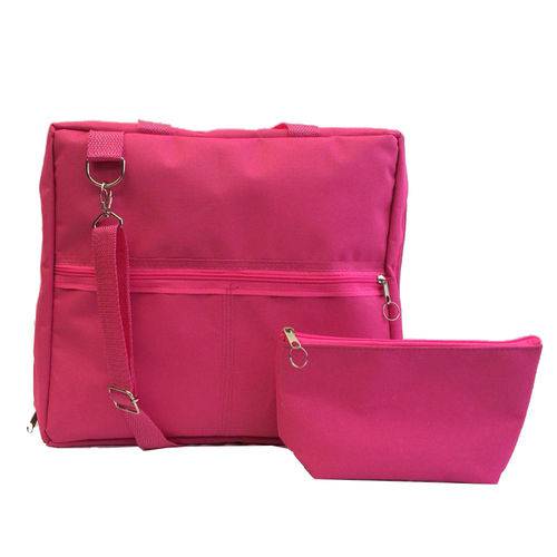 Bolsa Porta Esmaltes Manicure Rosa para Até 120 Frascos Divisórias é bom? Vale a pena?