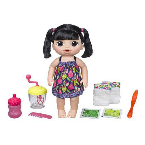 Boneca Baby Alive Asiática Papinha Divertida E0633 - Hasbro é bom? Vale a pena?