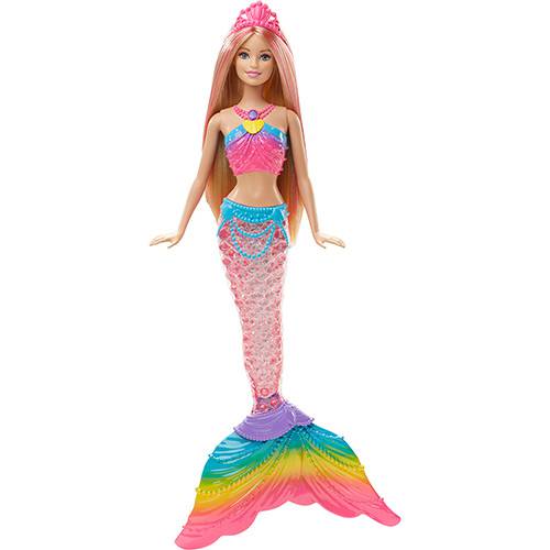 Boneca Barbie Fantasia Sereia Luzes Arco-Íris - Mattel é bom? Vale a pena?
