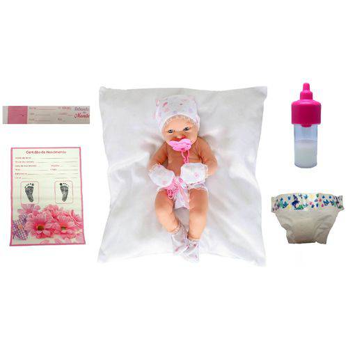 Boneca Bebê Bebezinho da Mamãe com Acessórios e Corpo Todo em Vinil Estilo Reborn - Cotiplás é bom? Vale a pena?