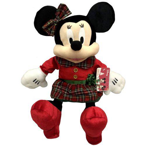 Boneca de Pelúcia Grande Minnie Mouse Natal 46cm - Disney é bom? Vale a pena?
