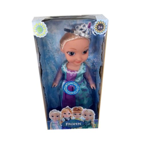Boneca Frozen Disney Princesa Elsa Sonoro 26 Cm é bom? Vale a pena?