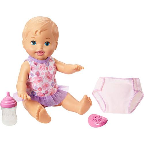 Boneca Little Mommy Bebê Faz Xixi Hora de Fazer Xixi Loira Fbc88/Fbc89 - Mattel é bom? Vale a pena?
