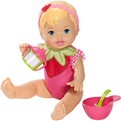 Boneca Little Mommy Momentos do Bebê Dar de Comer Moranguinho - Mattel é bom? Vale a pena?