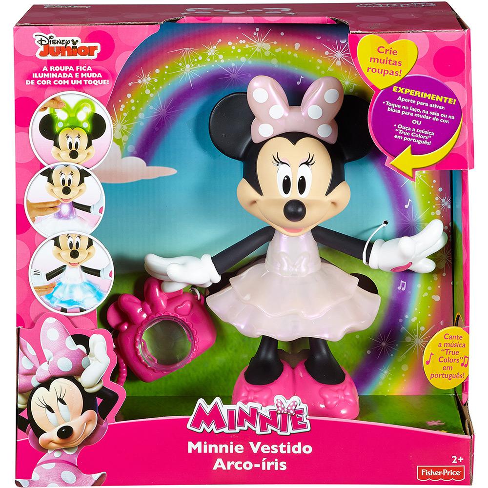 Boneca Minnie Vestido Arco-Iris - Mattel é bom? Vale a pena?