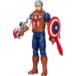 Boneco Avengers Capitão América Titan Hero Luxo - Hasbro é bom? Vale a pena?