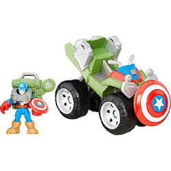 Boneco com Veículo Super Hero Adventures Capitão América - Hasbro é bom? Vale a pena?