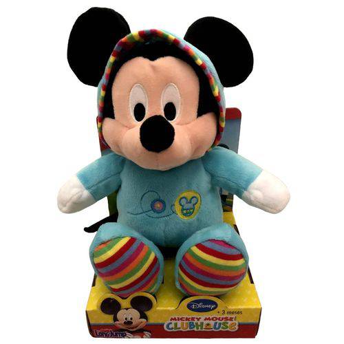 Boneco de Pelúcia Mickey Mouse Baby Azul Disney - Long Jump é bom? Vale a pena?