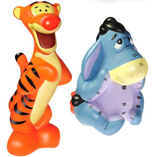 Boneco de Vinil Pooh Disney - Tigrão e Ió - Lider é bom? Vale a pena?