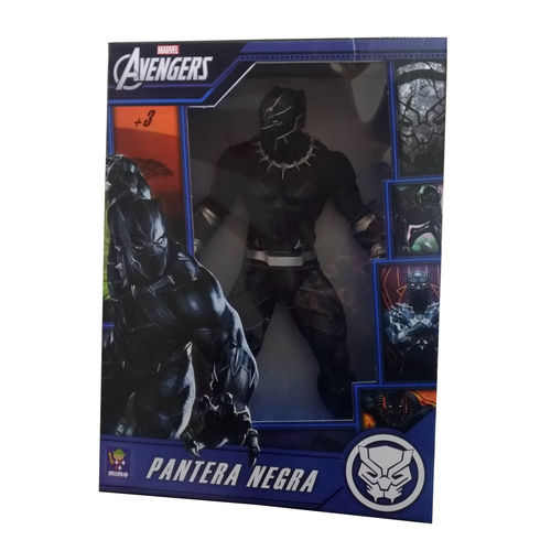 Boneco Gigante Pantera Negra (Black Panther): Vingadores (Avengers) 50CM - Mimo é bom? Vale a pena?