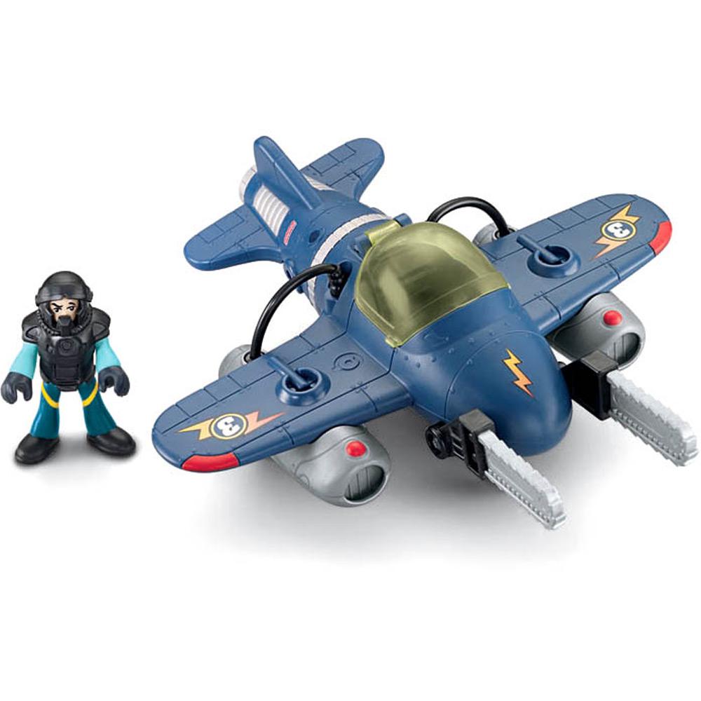 Boneco Imaginext Aviões Médios Sky Racer Tornado Jet - Mattel é bom? Vale a pena?